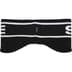 Supreme Contrast Logo Headband - Black (front)