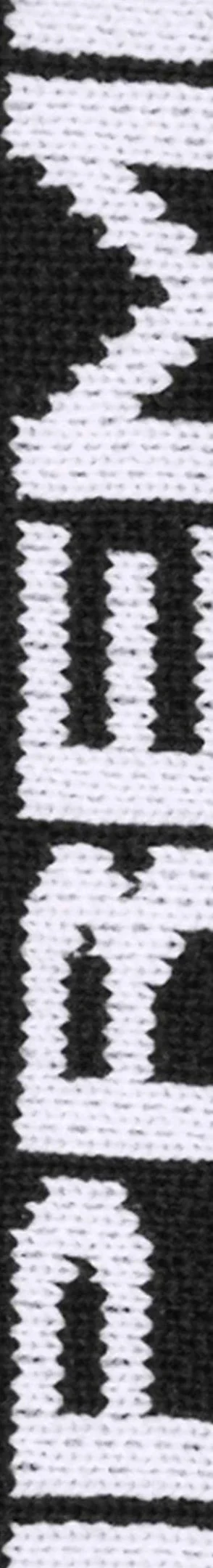 Supreme Contrast Logo Headband - Black (front)