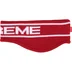 Supreme Contrast Logo Headband - Red (front)