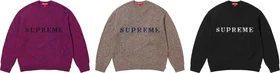 Supreme Contrast Logo Sweater
