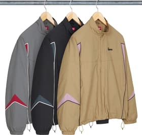 Supreme Contrast Piping Track Jacket