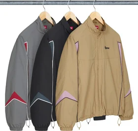 Supreme Contrast Piping Track Jacket