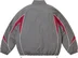 Supreme Contrast Piping Track Jacket - Grey (front)