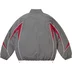 Supreme Contrast Piping Track Jacket - Grey (front)