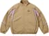 Supreme Contrast Piping Track Jacket - Tan (front)