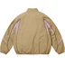 Supreme Contrast Piping Track Jacket - Tan (front)