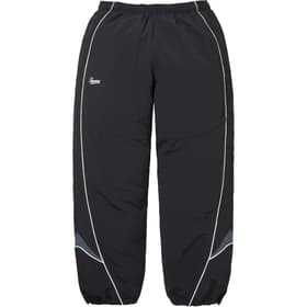 Supreme Contrast Piping Track Pant Black