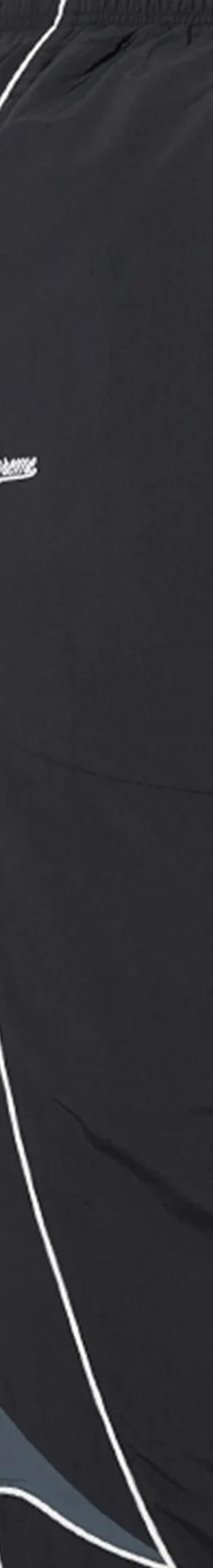 Supreme Contrast Piping Track Pant - Black (front)