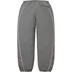 Supreme Contrast Piping Track Pant - Grey (front)