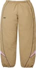 Supreme Contrast Piping Track Pant - Tan (front)