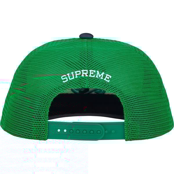 Supreme Contrast S Mesh Back 6-Panel - Green (front)