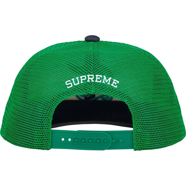 Supreme Contrast S Mesh Back 6-Panel - Green (front)