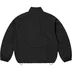 Supreme Contrast Zip Track Jacket - Black (front)