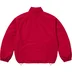 Supreme Contrast Zip Track Jacket - Red (front)