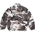 Supreme Contrast Zip Track Jacket - Snow Camo (front)