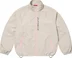 Supreme Contrast Zip Track Jacket - Tan (front)