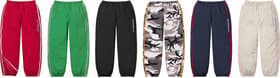 Supreme Contrast Zip Warm Up Pant