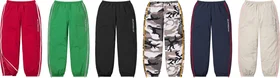 Supreme Contrast Zip Warm Up Pant
