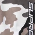 Supreme Contrast Zip Warm Up Pant - Snow Camo (front)