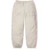 Supreme Contrast Zip Warm Up Pant - Tan (front)