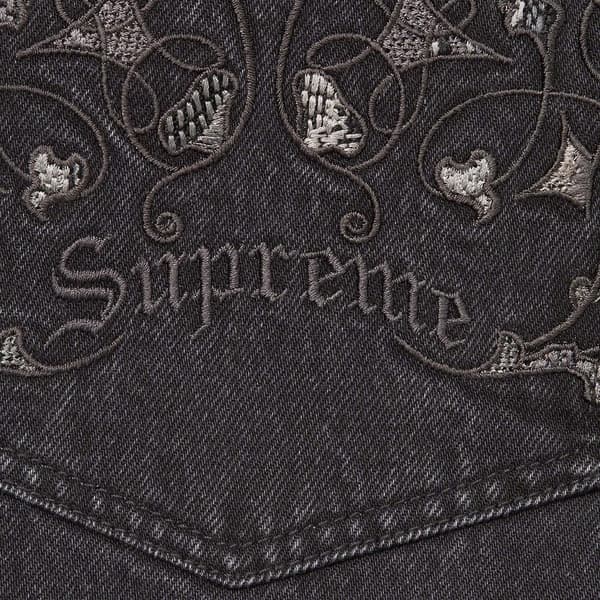 Supreme Coogi Baggy Jean - Black (front)