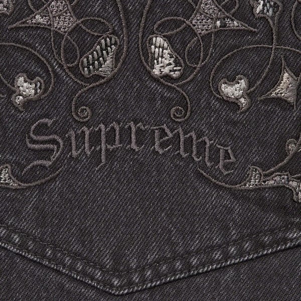 Supreme Coogi Baggy Jean - Black (front)