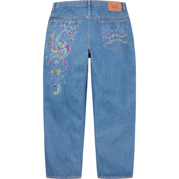 Supreme Coogi Baggy Jean - Blue (front)