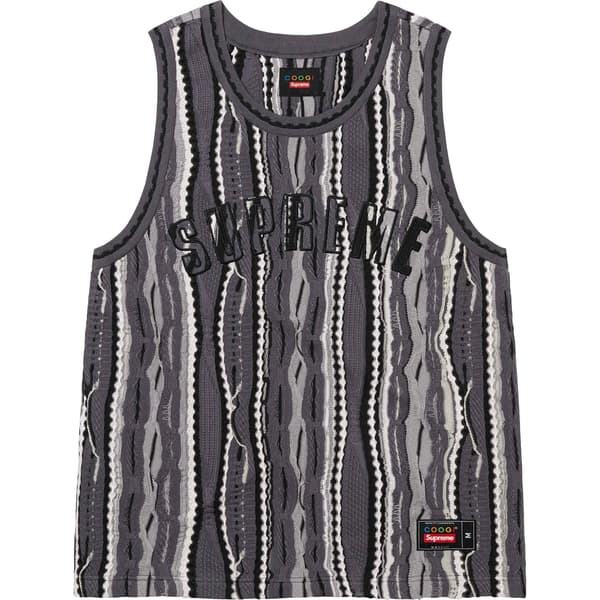 Supreme Coogi Basketball Jersey - Black (front)