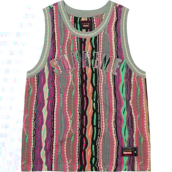 Supreme Coogi Basketball Jersey - Multicolor (front)