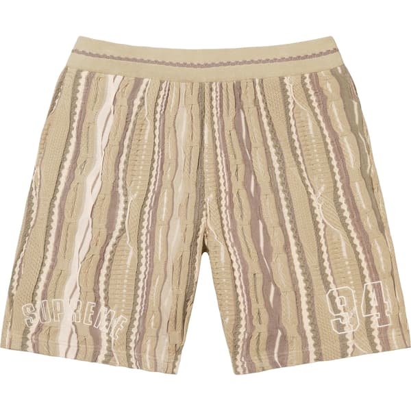 Supreme Coogi Basketball Short - Tan (front)