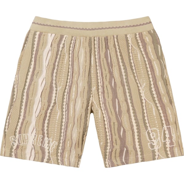 Supreme Coogi Basketball Short - Tan (front)
