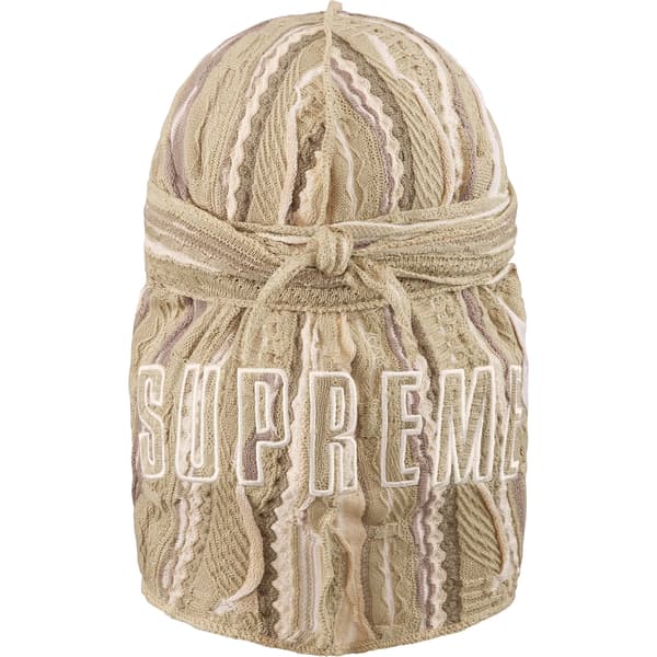 Supreme Coogi Durag - Tan (front)