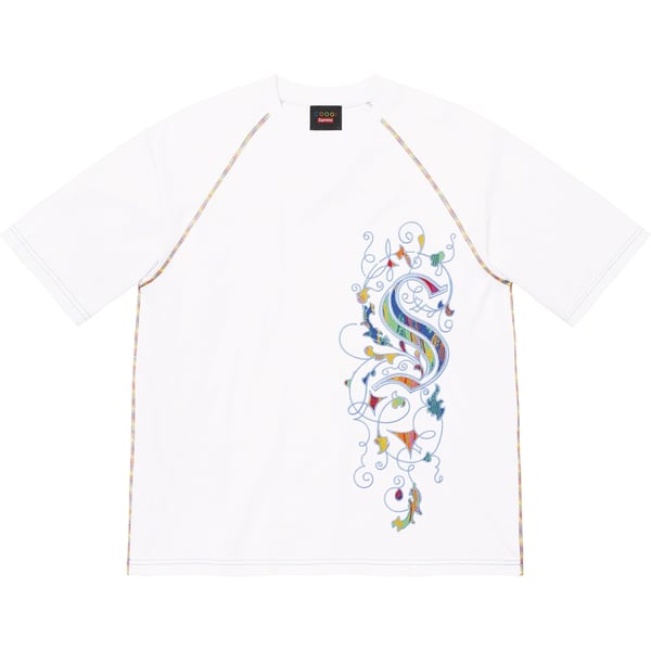 Supreme Coogi Raglan S/S Top - White (front)