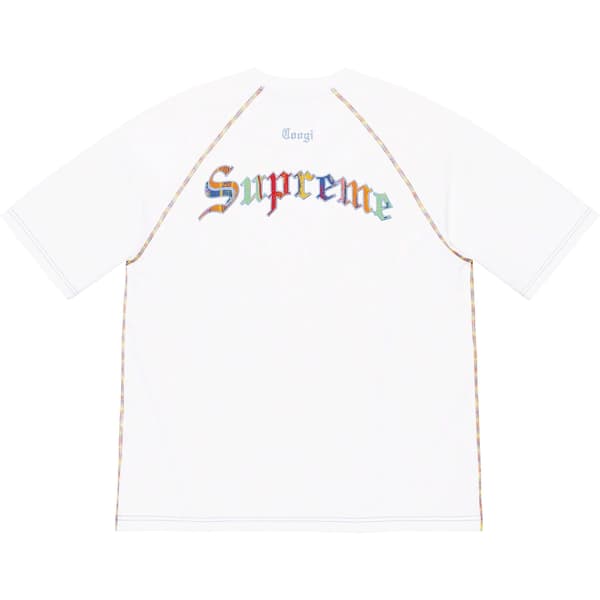 Supreme Coogi Raglan S/S Top - White (front)