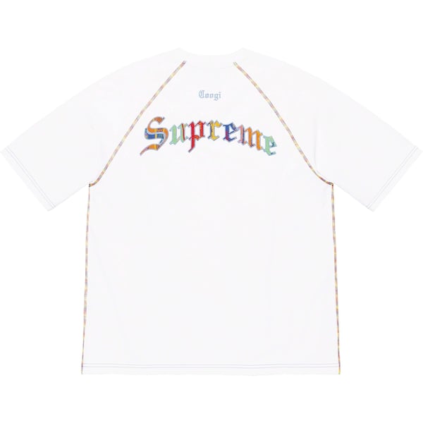 Supreme Coogi Raglan S/S Top - White (front)