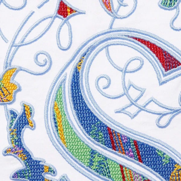 Supreme Coogi Raglan S/S Top - White (front)