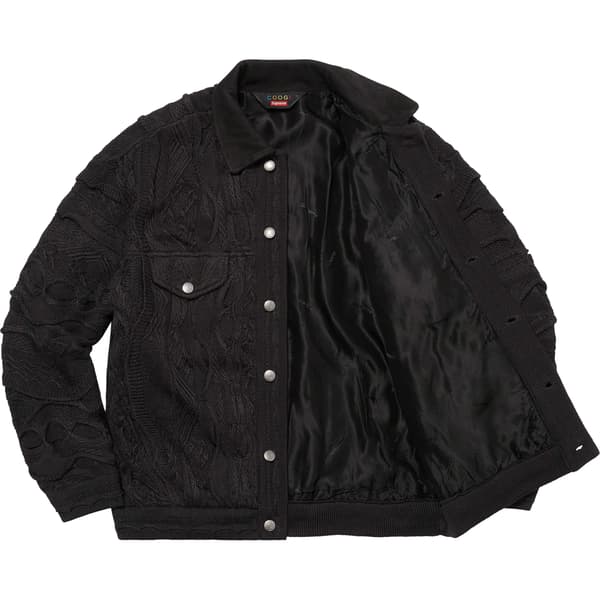 Supreme Coogi Trucker Jacket - Black (front)
