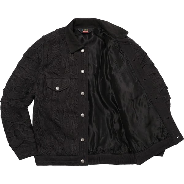 Supreme Coogi Trucker Jacket - Black (front)