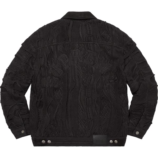 Supreme Coogi Trucker Jacket - Black (front)
