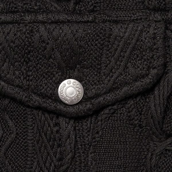 Supreme Coogi Trucker Jacket - Black (front)