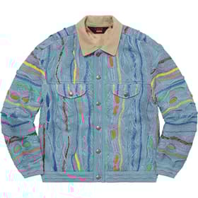 Supreme Coogi Trucker Jacket Blue