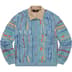 Supreme Coogi Trucker Jacket - Blue (front)