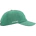 Supreme Cordura Denim S Logo 6-Panel - Green (front)