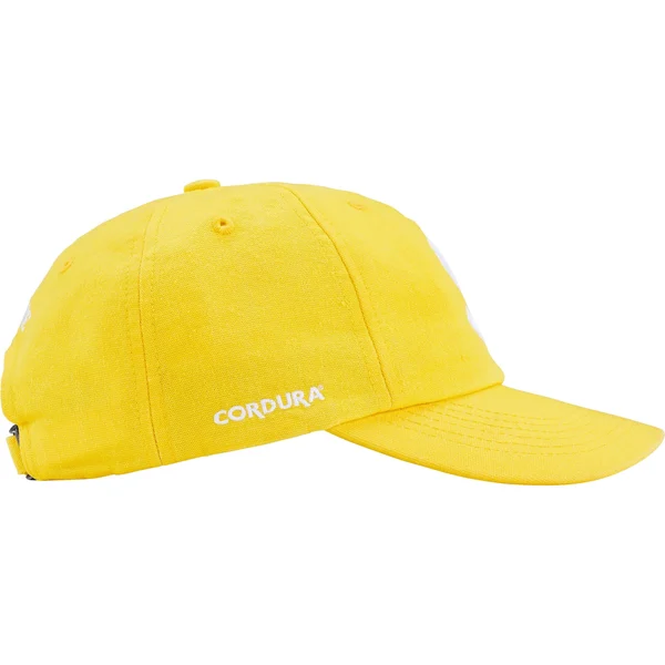 Supreme Cordura Denim S Logo 6-Panel - Yellow (front)