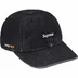 Supreme Cordura Denim Small Box 6-Panel - Black (front)