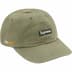 Supreme Cordura Denim Small Box 6-Panel - Green (front)