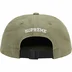 Supreme Cordura Denim Small Box 6-Panel - Green (front)