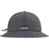 Supreme Cordura Plaid Bell Hat - Black (front)