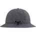 Supreme Cordura Plaid Bell Hat - Black (front)