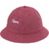 Supreme Cordura Plaid Bell Hat - Red (front)
